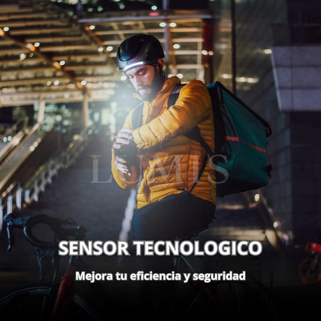 Lumis® Linterna Frontal Con Sensor Movimiento
